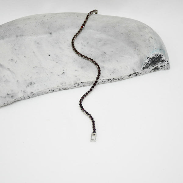 PULSERA SILVER TENNIS GIA