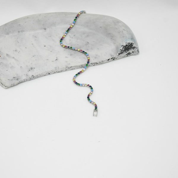 PULSERA SILVER TENNIS KIARA