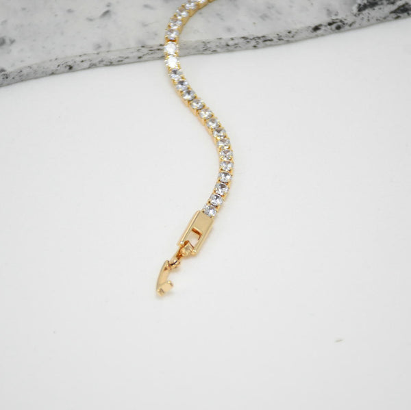 PULSERA GOLD TENNIS MAGGIE