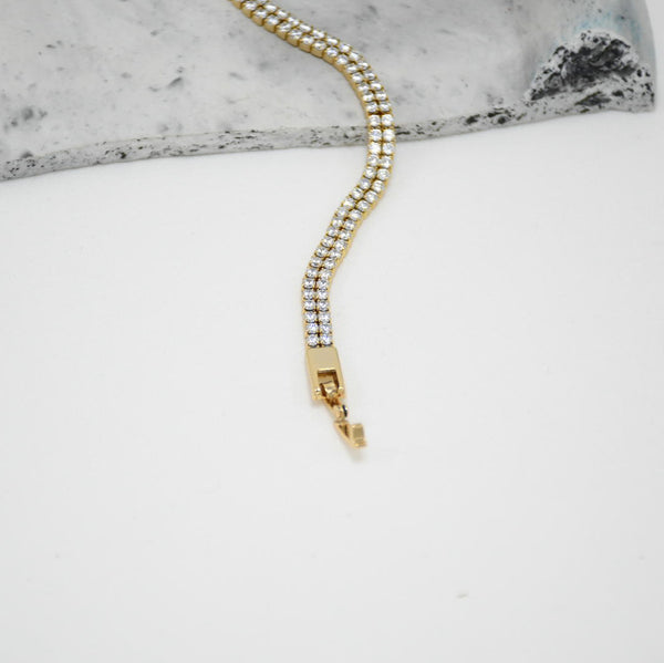PULSERA GOLD TENNIS JULIETTE