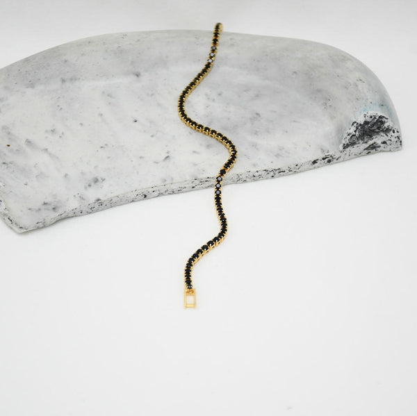 PULSERA GOLD TENNIS lMARI