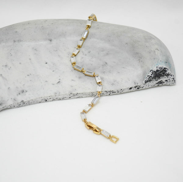 PULSERA GOLD TENNIS MAJO