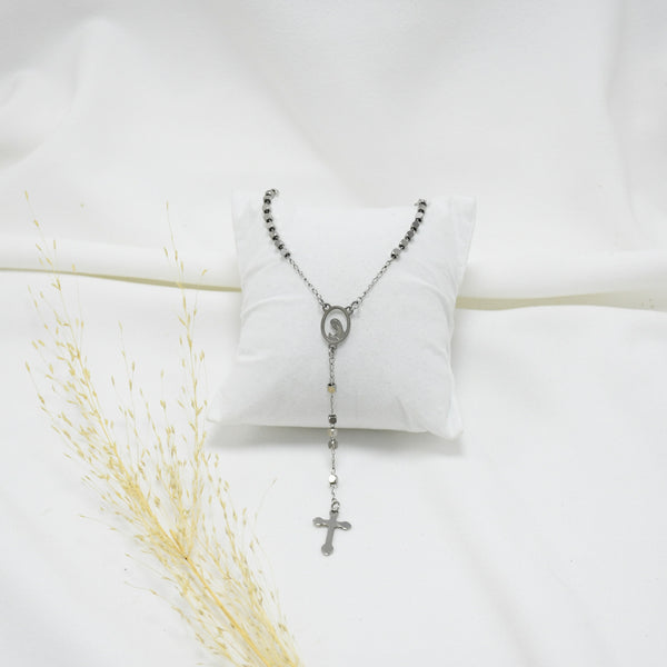 ROSARIO SILVER VIRGEN MARIA