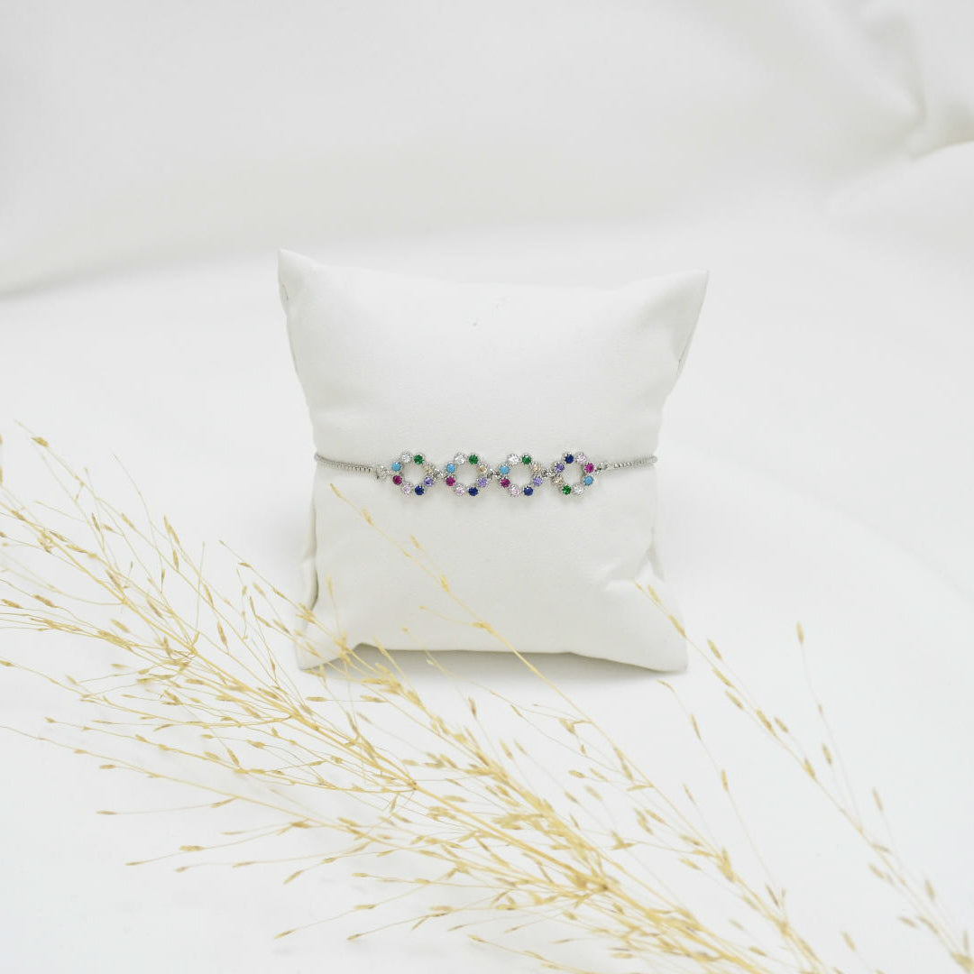 PULSERA REGULABLE SILVER GAIA