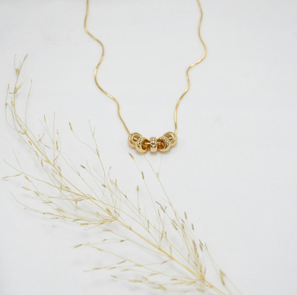 COLLAR GOLD IVANA