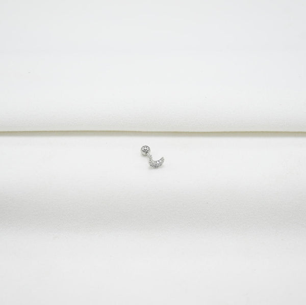 PIERCING SILVER MOON