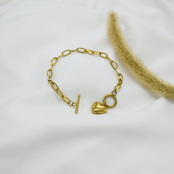 PULSERA GOLD LOVE FOREVER