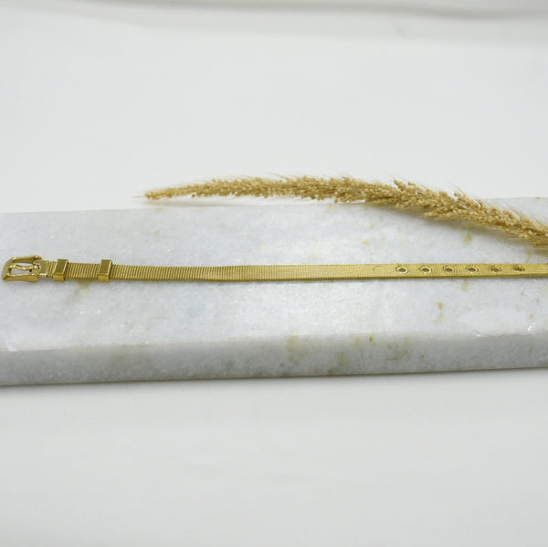 PULSERA GOLD PLANA (PANDORAS)