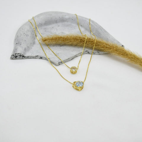 SET DE CADENAS *2 GOLD LAURA
