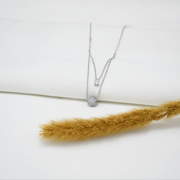 SET DE CADENAS CAMILA *2 SILVER