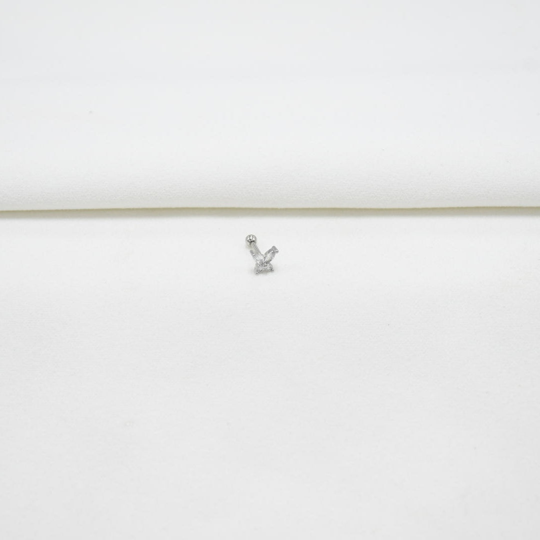 PIERCING SILVER BUTTERFLY I