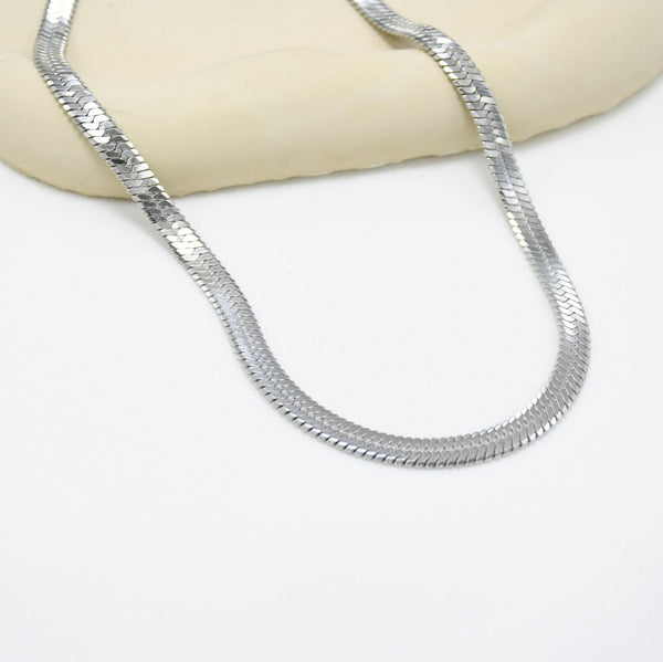 GARGANTILLA SNAKE SILVER