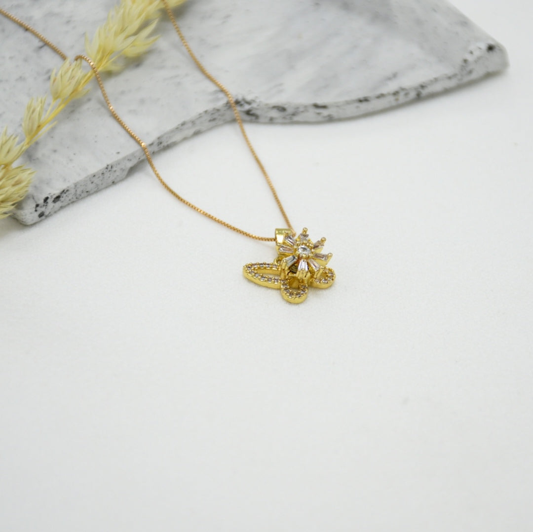 CADENA GOLD ANTIESTRÉS MARIPOSA