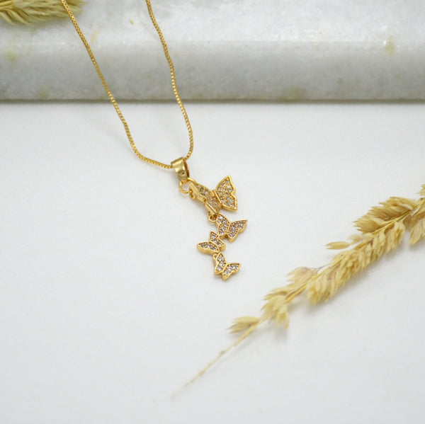 CADENA GOLD MARIPOSA