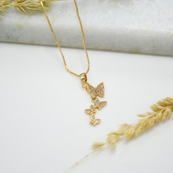 CADENA GOLD MARIPOSA
