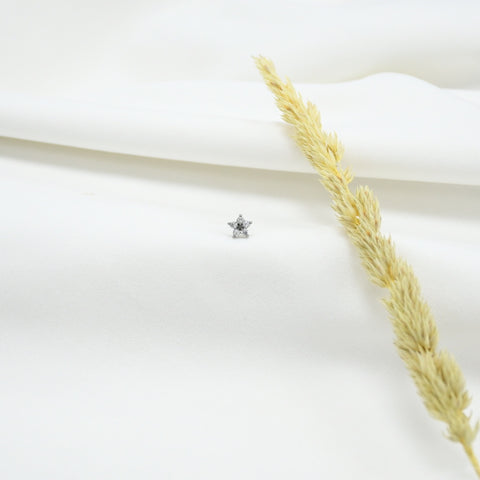 PIERCING SILVER FLOR