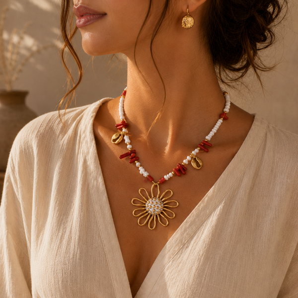 COLLAR GOLD CHUNKY BRENDA