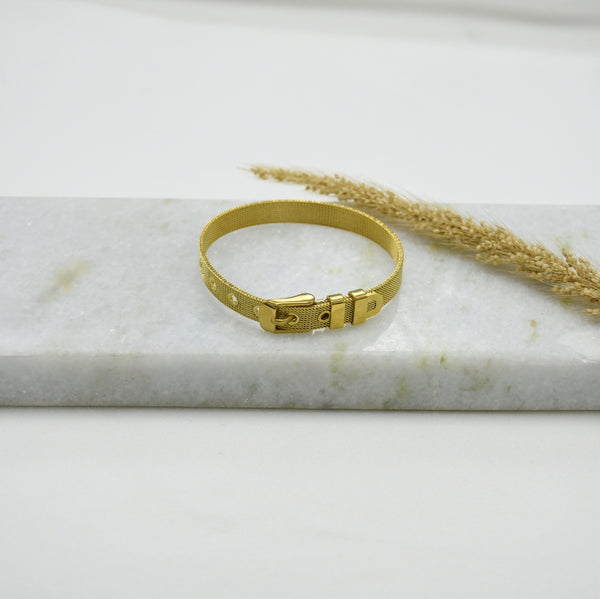 PULSERA GOLD PLANA (PANDORAS)