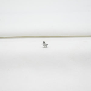 PIERCING SILVER FLOWER