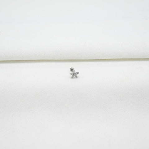 PIERCING SILVER FLOWER