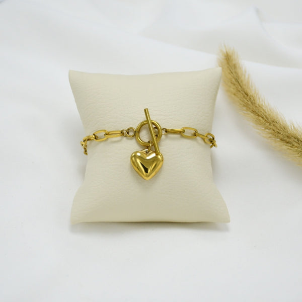 PULSERA GOLD LOVE FOREVER