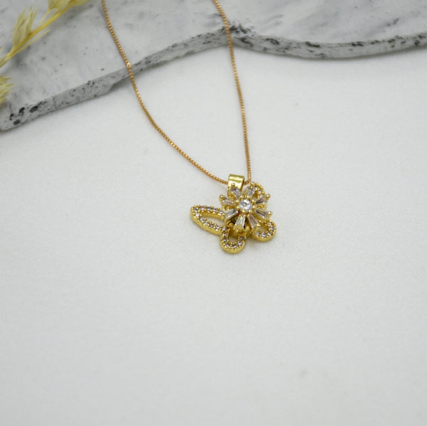 CADENA GOLD ANTIESTRÉS MARIPOSA