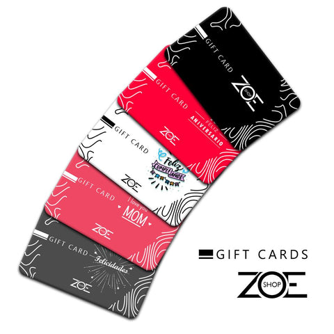 TARJETA DE REGALO VIRTUAL - ZOE SHOP SHINE!